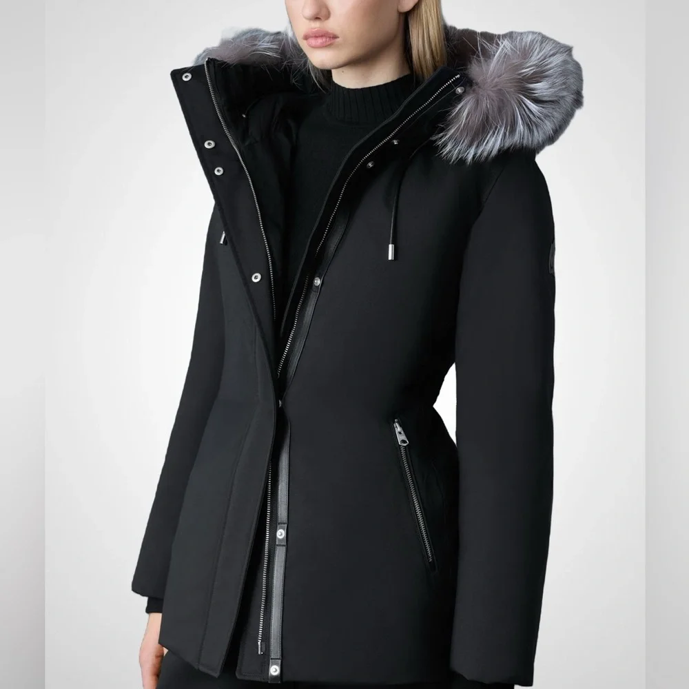 MACKAGE JENI-X BLACK M - Brand New 2 in 1 Ladies Down Coat. - Picture 7 of 8
